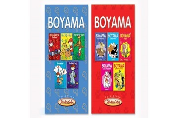 Keskin Color Boyama Kitabı Ciltli Karışık 20x28