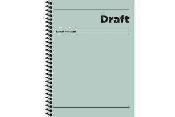 Keskin Color Defter Hafif Kağıt Sert Karton Kapak Draft 17x24 80 YP Çiz. 410521-99