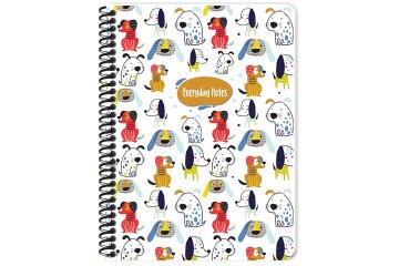 Keskin Color Defter Karton Kapak Spiralli 384341-99 16,x22,5 80 YP Çiz.