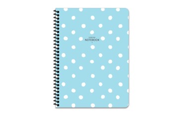 Keskin Color Defter Plastik Kapak Spiralli 16,5x22,5 80 YP Kar.