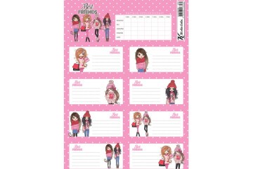 Keskin Color Ders Programlı Etiket Best Friends 3 Lü