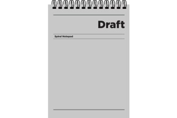 Keskin Color Hafif Kağıt Karton Kapak Draft A6 60 Yp.Çiz. 140551-99