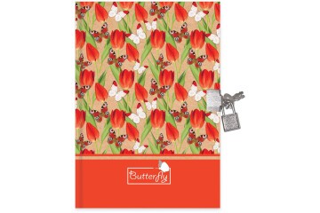 Keskin Color Hatıra Defteri Kilitli Kraft 14x20 80 YP 310261-99