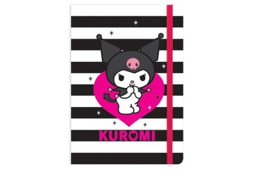 Keskin Color Spiralli Sert Kapak Defter Kuromi A5 80 YP Çiz.