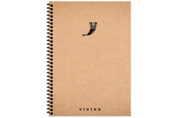 Keskin Color Spiralli Sert Kapak La Plume Viking 17x24 100 YP Çizgili