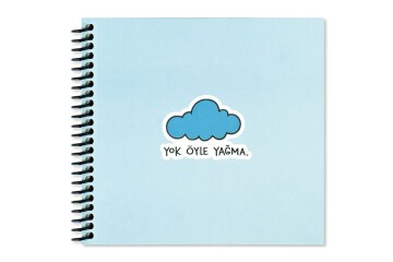 Keskin Color Sticker Defter Hisli Şeyler 16x15 50 YP Çizgili Yok Öyle Yağma