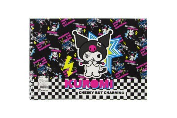 Kuromi Resim Defteri Spiralli 17x25 15 YP 300115-12