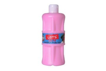 Lets Akrilik Boya 500 ML Pembe L-5304
