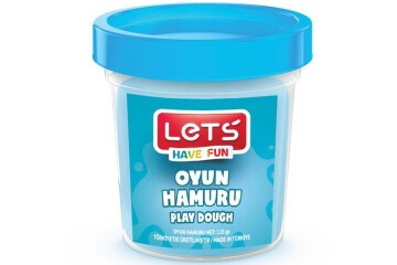 Lets Oyun Hamuru Tek Renk Mavi 110 GR L8440-3