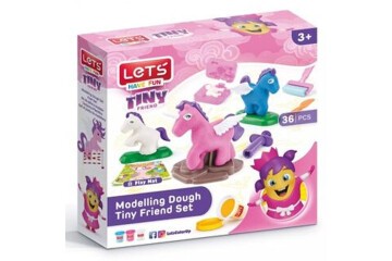 Lets Oyun Hamuru Tiny Minik Arkadaşım Seti 75 GR 36 Parça L8494