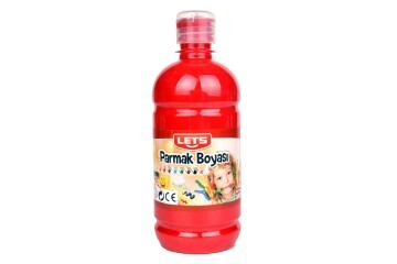 Lets Parmak Boyası 500 ML Kırmızı L-5004