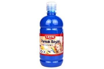 Lets Parmak Boyası 500 ML Mavi L-5006