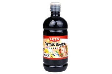 Lets Parmak Boyası 500 ML Siyah L-5009