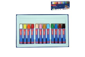 Lets Pastel Boya Karton Kutu Köşeli 12 Renk L-6120