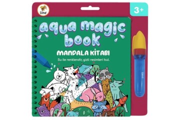 Lino Sihirli Boyama Kitabı Aqua Magic Book Mandala TFL-1003