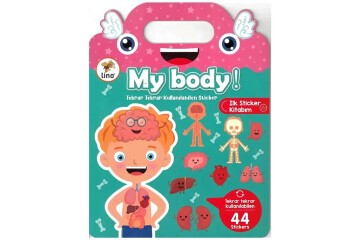 Lino Tekrar Tekrar Kullanılabilen İlk Sticker Kitabım My Body LS-500