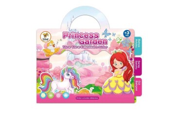 Lino Tekrar Tekrar Kullanılabilen Sticker Prıncess Garden LS-301