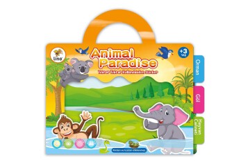 Lino Tekrar Tekrar Kullanılabilen Sticker Seti Anımal LS-401