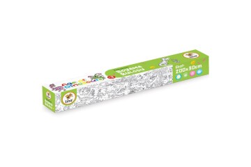 Lino Yapışkanlı Boyama Rulosu Age Of Dınosau 200x30 LS-202