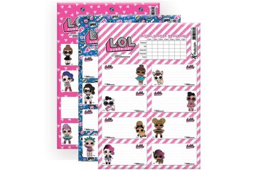 Lol Omg Ders Programlı Etiket 3 LÜ