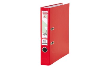 Manu Büro Klasör Dar Plastik Kırmızı 2035