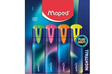 Maped Fosforlu Kalem Fluo Peps Nıghtfall 4 Lü 740700