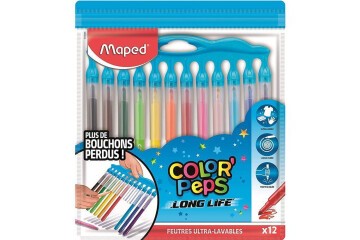 Maped Keçeli Kalem 12 Li Long Lıfe Inno 845045