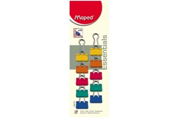 Maped Kıskaç (Klips) Renkli 10 LU 19 MM 036102