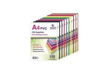 Mapi Cilt Kapağı Plastik Opak A3 160 MIC Mavi 204 03 04