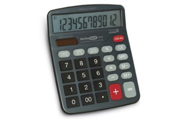 Mas Hesap Makinesi Masa Üstü 12 Hane Düzeltmeli Plastik Panel 6920