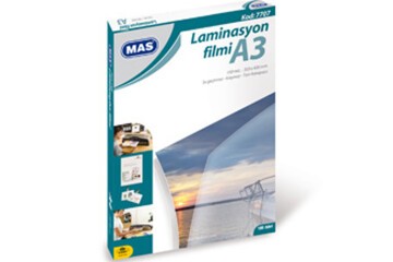 Mas Laminasyon Filmi Parlak A3 125 MIC 7707
