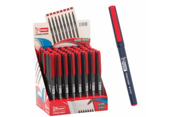 Mikro Fineliner Standlı Kalem Kırmızı M 2028-48