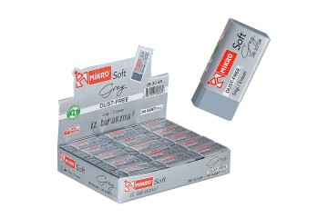 Mikro Silgi Gri 2B-30GR