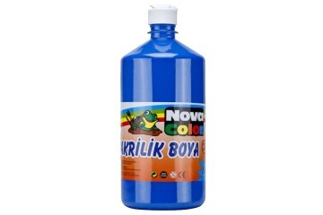 Nova Color Akrilik Boya 1 KG Mavi NC-223