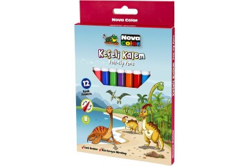 Nova Color Keçeli Kalem 12 Li NC-871