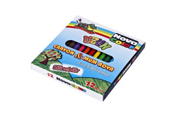 Nova Color Mum Pastel Boya Karton Kutu Tam Boy Köşeli 12 Lİ NC-2112