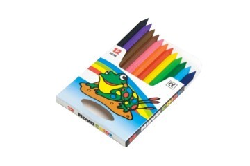 Nova Color Mum Pastel Boya Karton Kutu Yarım Boy Köşeli 12 Lİ NC-1112