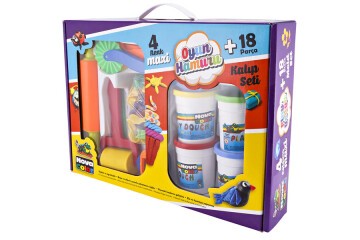 Nova Color Oyun Hamuru Kalıp Seti 18 Parça NC-851