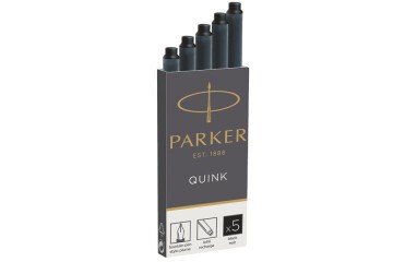Parker Dolma Kalem Kartuşu Quink Siyah 5 Lİ 1950382