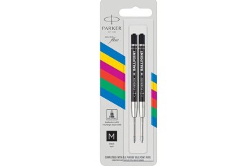 Parker Ekonomik Tükenmez Refill 2 Li Bls M Uç Siyah