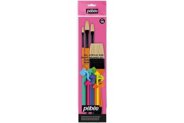Pebeo Fırça Seti Yağlı Boya 4 Lü SET-14