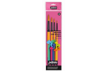 Pebeo Fırça Seti Yuvarlak No:2,5,8,12 4 Lü SET-21