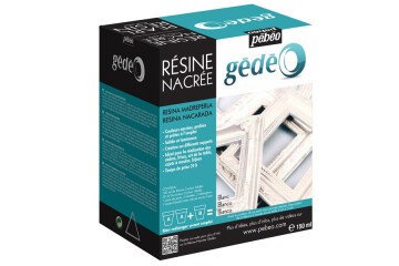 Pebeo Kit Gedeo Beyaz Sedef Reçine 150 ML 766154