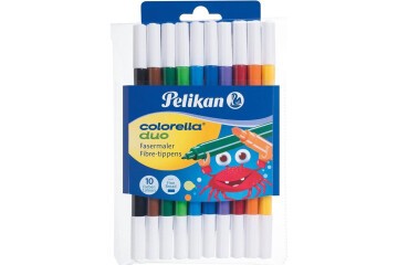 Pelikan Keçeli Kalem Colorella 2 Li Uç 10 Lu 11540