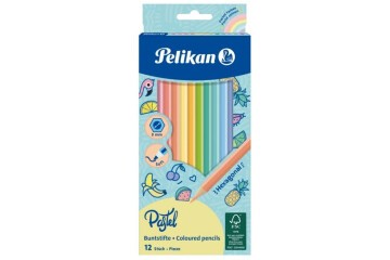 Pelikan Kuru Boya Kalemi Pastel Renkler 12 Li 701143