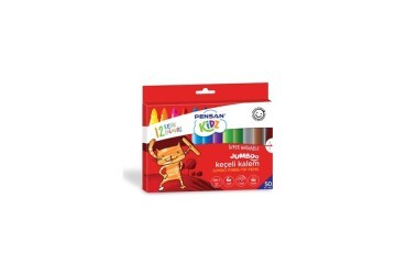 Pensan Keçeli Boya Kalemi Kidz Jumbo Yıkanabilir 12 Renk 99040