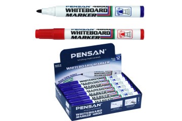 Pensan Tahta Kalemi Yuvarlak Uçlu Mavi 4800