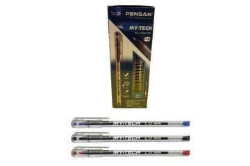 Pensan Tükenmez Kalem My-Tech 1.0 MM İğne Uç Siyah 2250