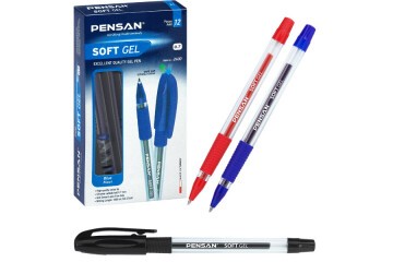 Pensan Tükenmez Kalem Soft Gel 0.7 MM Mavi 2400