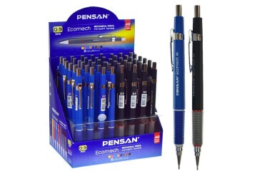 Pensan Versatil Kalem Ecomech Stand 0.9 MM 48 Li